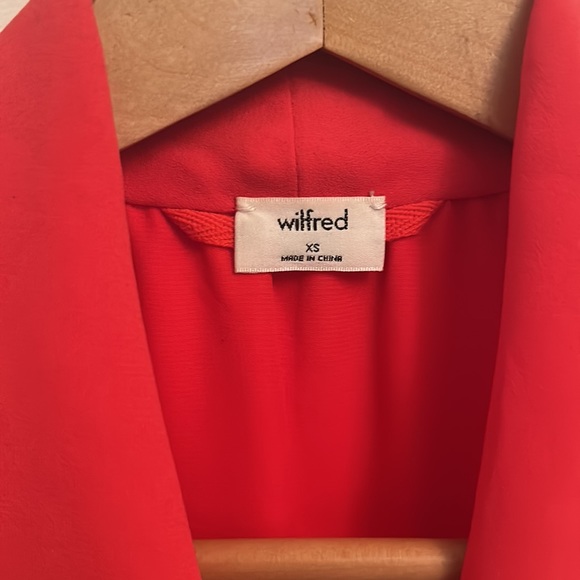 Aritzia Wilfred Sleeveless “Sabine” Wrap Dress XS Small Coral - Picture 9 of 12